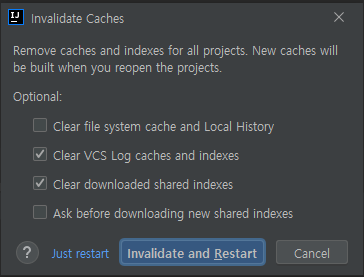 invalidate-caches